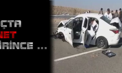 Seyir Halindeki Araçta Cinnet Getirdi