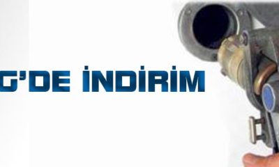 LPG’de İndirim