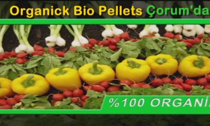 Organik Bio Pellets Gübre Artık Çorum’da