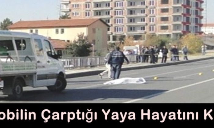 Otomobilin Çarptığı Yaya Hayatını Kaybetti