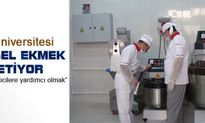 Hitit Üniversitesi Kendi Ekmeğini Üretiyor