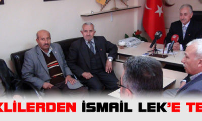 Emeklilerden Lek’e Tebrik