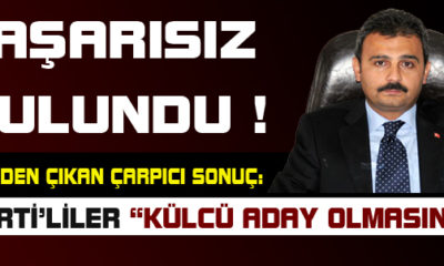 Anket Değil, AK Parti’nin Temayülü: Külcü Aday Olmasın