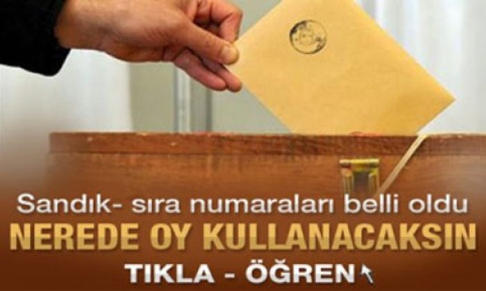 YSK, 2014 Yerel Seçimleri Öncesinde Kimin Nerede Oy Kullanacağını Açıkladı