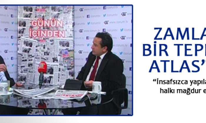 Atlas’tan Su Zammına Tepki