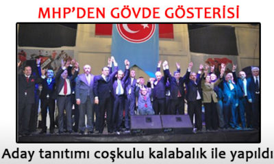 MHP’den Gövde Gösterisi