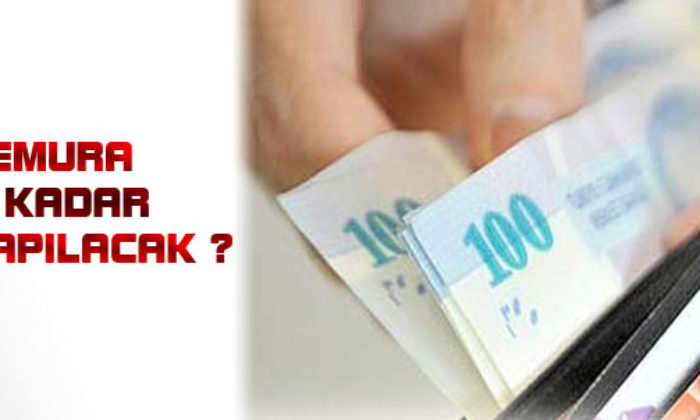Memura Ne Kadar Zam Yapılacak ?