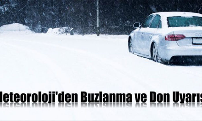 Buzlanma ve Don Uyarısı