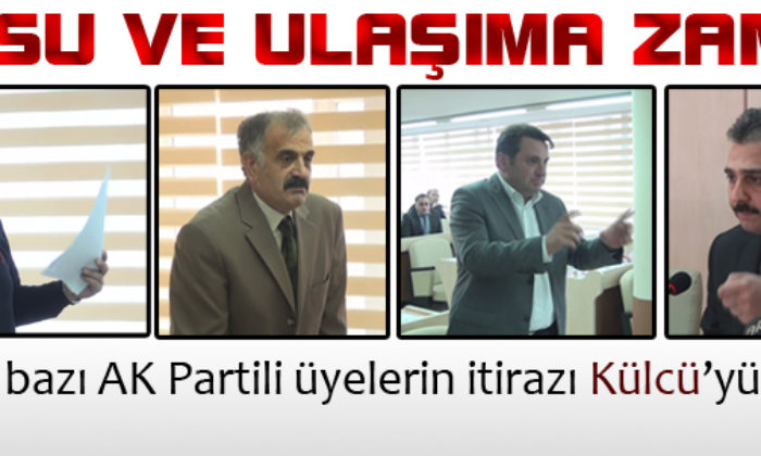 Suya ve Ulaşıma Zam