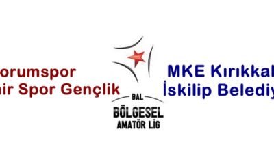 Çorumspor: 0 – Nevşehir Gençlik: 2 / MKE Kırıkkalespor: 3 – İskilip Belediye: 1