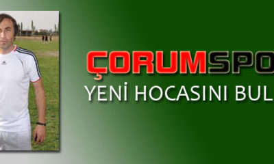 Çorumspor Hocasını Buldu