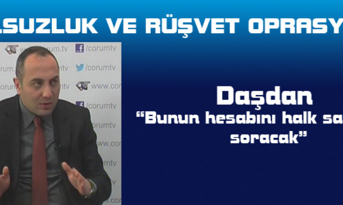 Daşdan “Bunun Hesabını Halk Sandıkta Soracak”