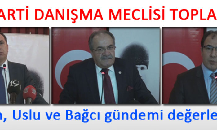 Ceylan, Uslu ve Bağcı Gündemi Değerlendirdi