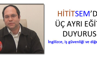 HititSem Yeni Dönem Eğitimleri