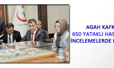 Kafkas 650 Yataklı Hastanede İnceleme Yaptı