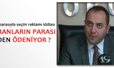 Belediyenin Parasıyla Seçim Reklamı İddiası