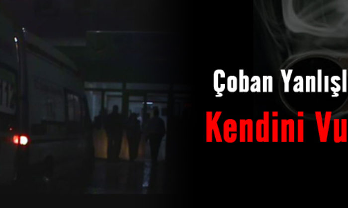 Çoban Kaza İle Kendisini Vurdu