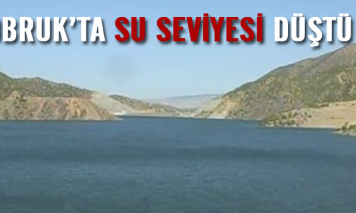 Obruk Barajı’nda Su Seviyesi Düştü