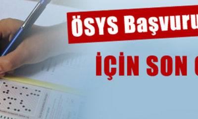 ÖSYS Başvurularında Son Gün