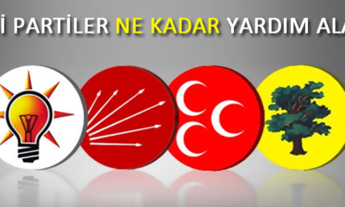 Üç Partinin Kasası Dolacak