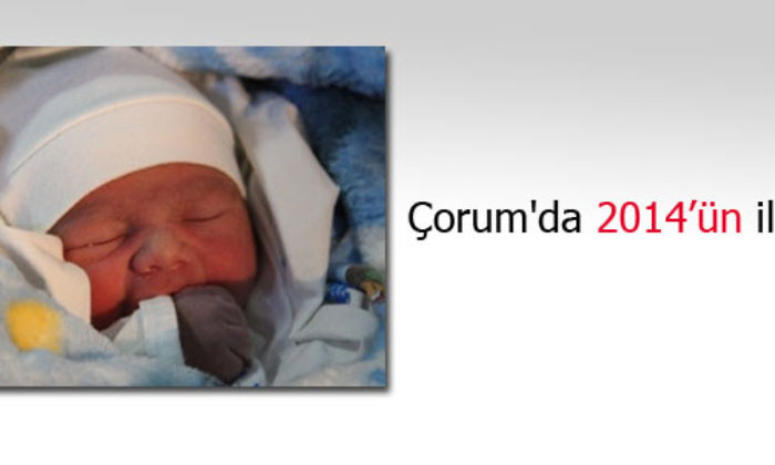 Yeni Yılın İlk Bebeği ‘Ahmet Erdem’