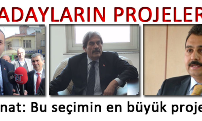 Aykanat Adayların Projelerini Değerlendirdi