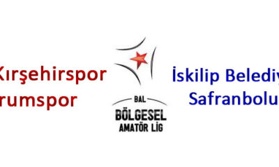 Yeşil Kırşehir: 3 – Çorumspor: 3 / İskilip Belediye: 2 – Safranboluspor: 0