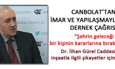 “Şehrin Geleceği Bir Kişinin Kararına Bırakılmamalı”