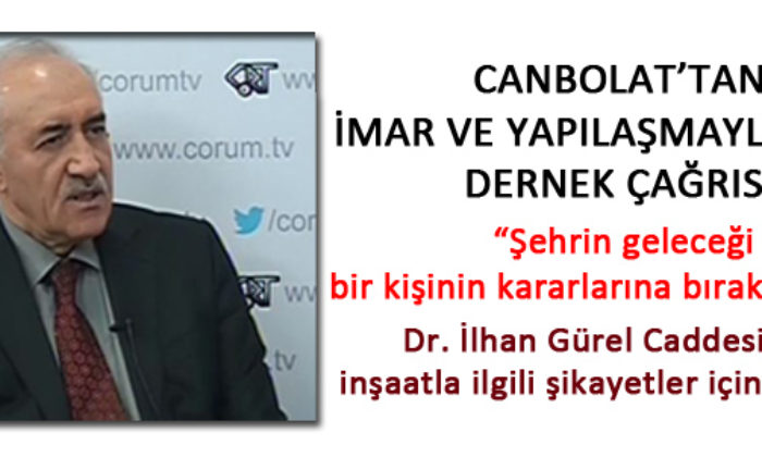 “Şehrin Geleceği Bir Kişinin Kararına Bırakılmamalı”