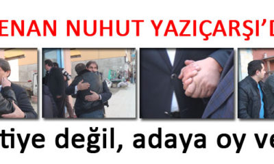 Kenan Nuhut Yazıçarşılılarla Buluştu