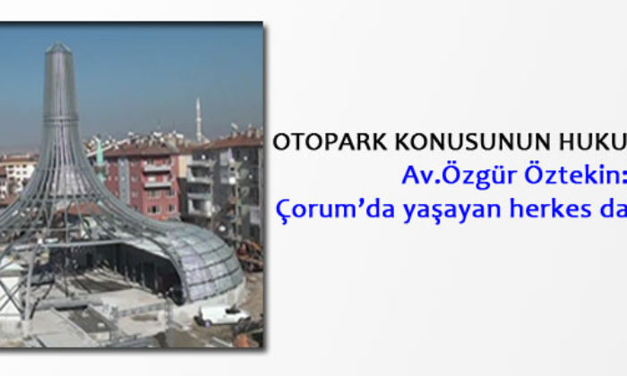 Otopark Konusunun Hukuki Boyutu