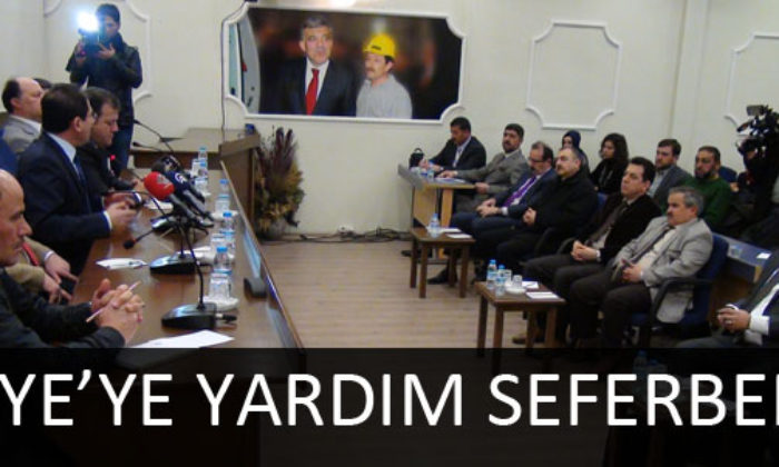 Suriye’ye Yardım Seferberliği
