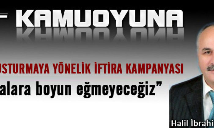 Külcü’nün Açıklamalarına Cevap