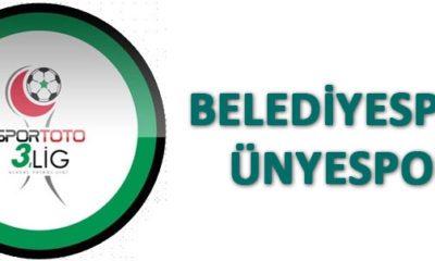 Belediyespor: 2 – Ünyespor: 1