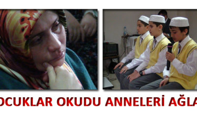 Çocuklar Okudu Anneleri Ağladı