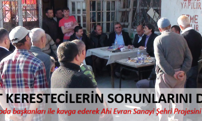 Kenan Nuhut Esnafın Sorununu Dinledi