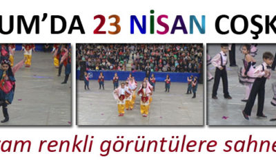 Dumlupınar İlkokulunda 23 Nisan Şenlikleri