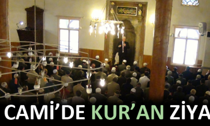 Ulu Cami’de Kuran Ziyafeti