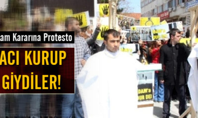 AK Partili Gençler Darağacı Kurup Kefen Giydi