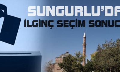 Sungurlu’da İlginç Seçim Sonucu