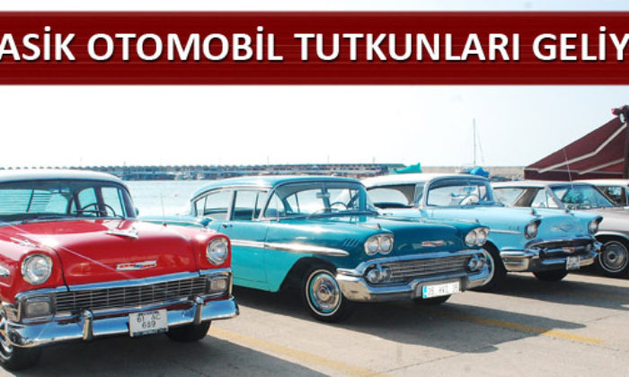 Klasik Otomobil Tutkunları Çorum’a Geliyor