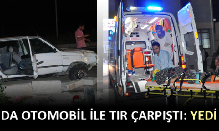 Alaca’da Trafik Kazası: Yedi Yaralı