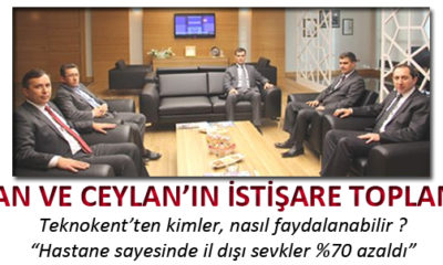 Alkan ve Ceylan Üniversiteyi ve Projeleri Değerlendirdi