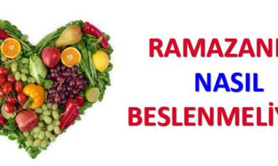 Diyetisyen Melike Ünal’dan Ramazan Tavsiyeleri