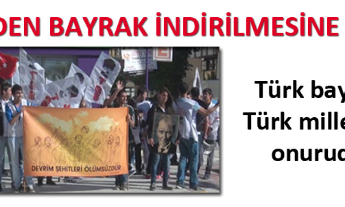 Türk Bayrağının İndirilmesine Tepkiler Sürüyor