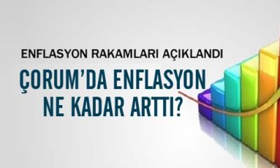 Çorum’da Yıllık Enflasyon Artışı Ne Kadar Oldu ?