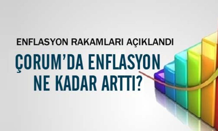Çorum’da Yıllık Enflasyon Artışı Ne Kadar Oldu ?