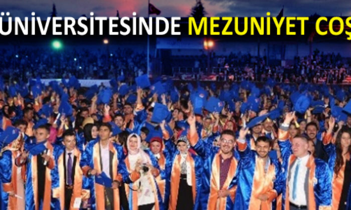 Hitit Üniversitesi’nde Mezuniyet Coşkusu