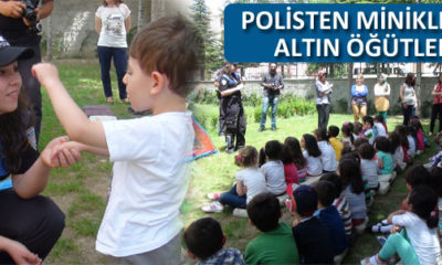 Polisten Miniklere Altın Öğütler