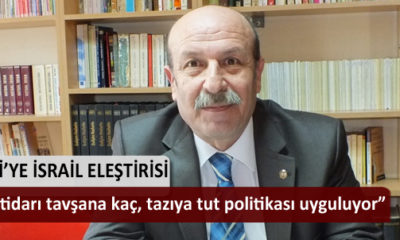 ADD Önce İsrail’i Ardından AK Parti İktidarını Eleştirdi